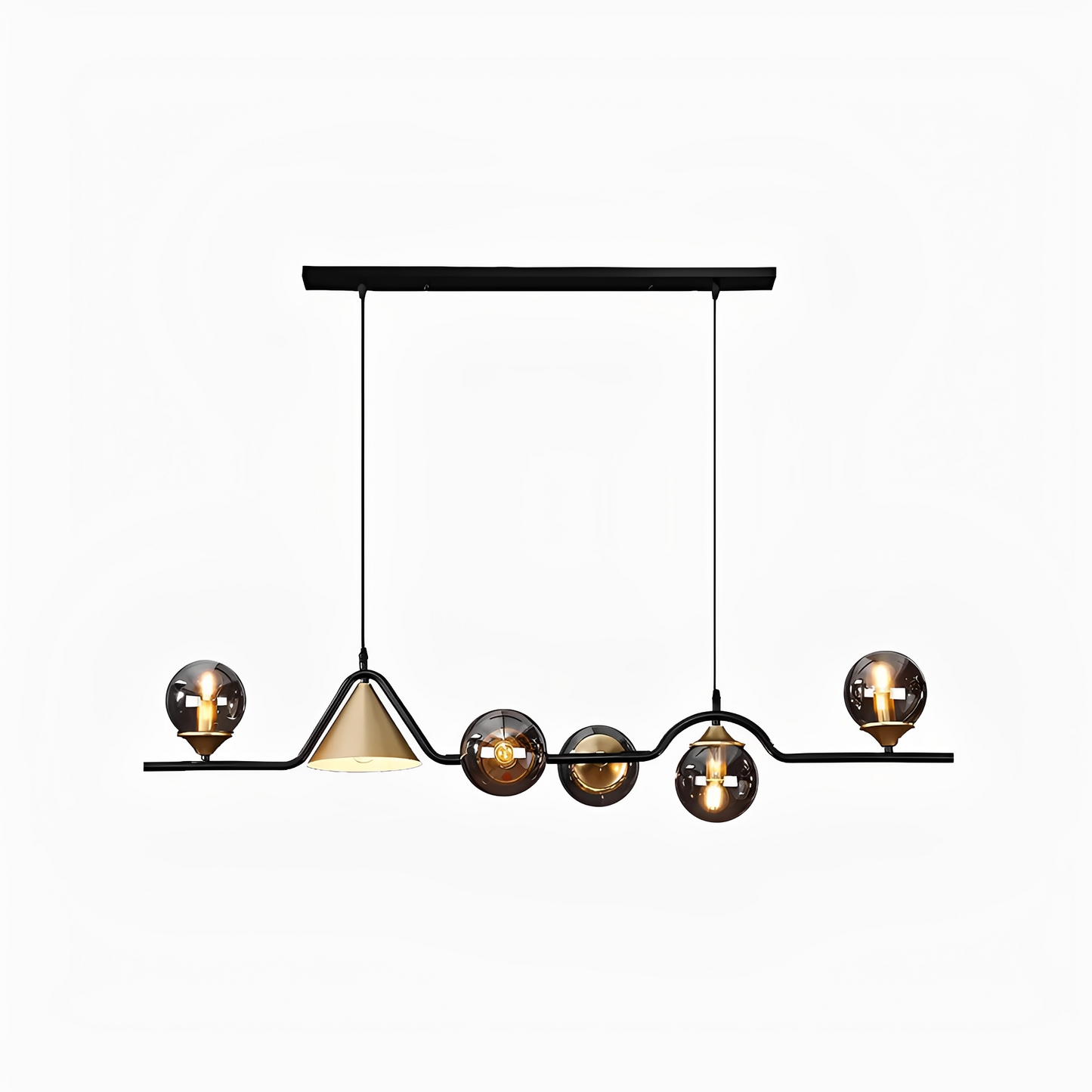 Nordvik – Suspension Nordique Multilampe
