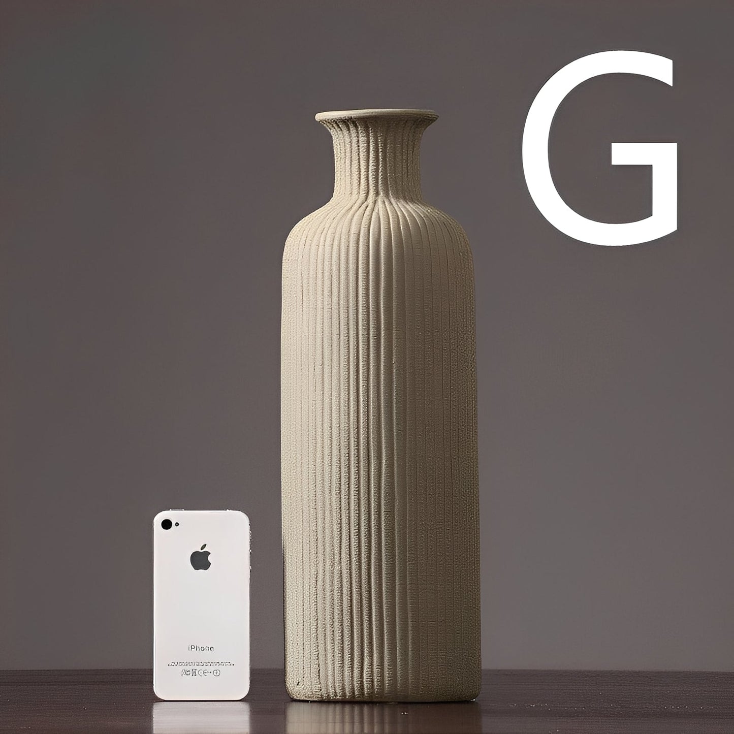 Etsu – Vase en céramique décorative en différentes hauteurs