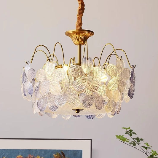 Yrsa – Lustre en Verre Vintage