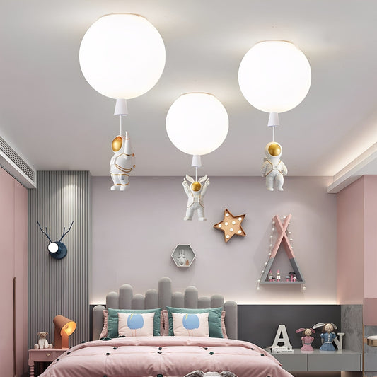 Lina – Lampe de Plafond Nordique pour Chambre d'Enfant