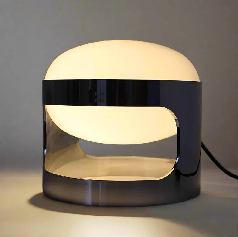 Lunor – Lampe de table en acier inoxydable light-luxury épurée