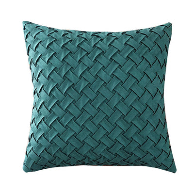 Nora – Coussin de canapé nordique à motif carreaux
