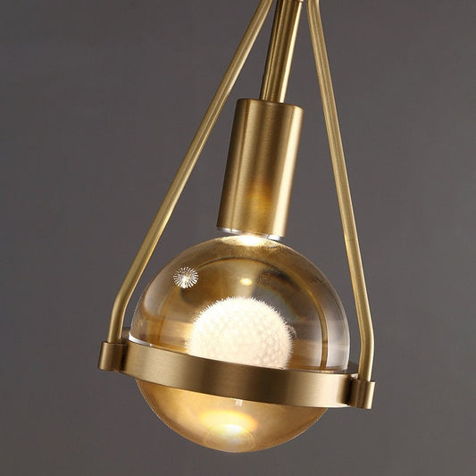 Maelis – Pissenlit Cristal Suspension Dorée