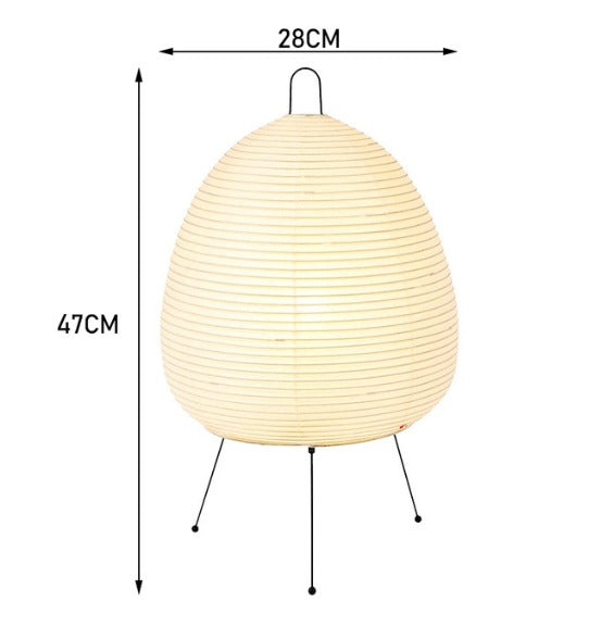 Washi – Lampe de Table Japonaise