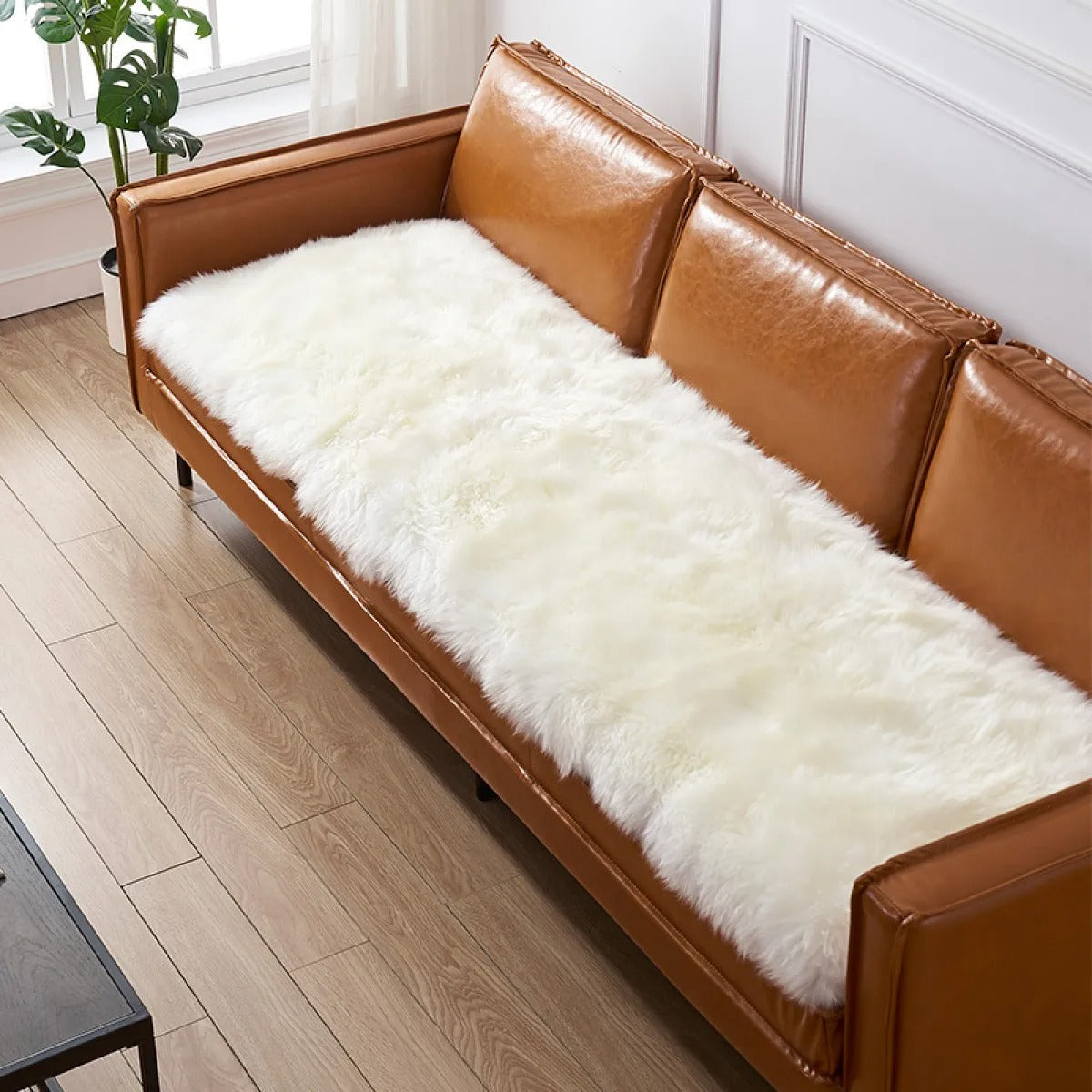 Svea – Housse de canapé pelucheuse
