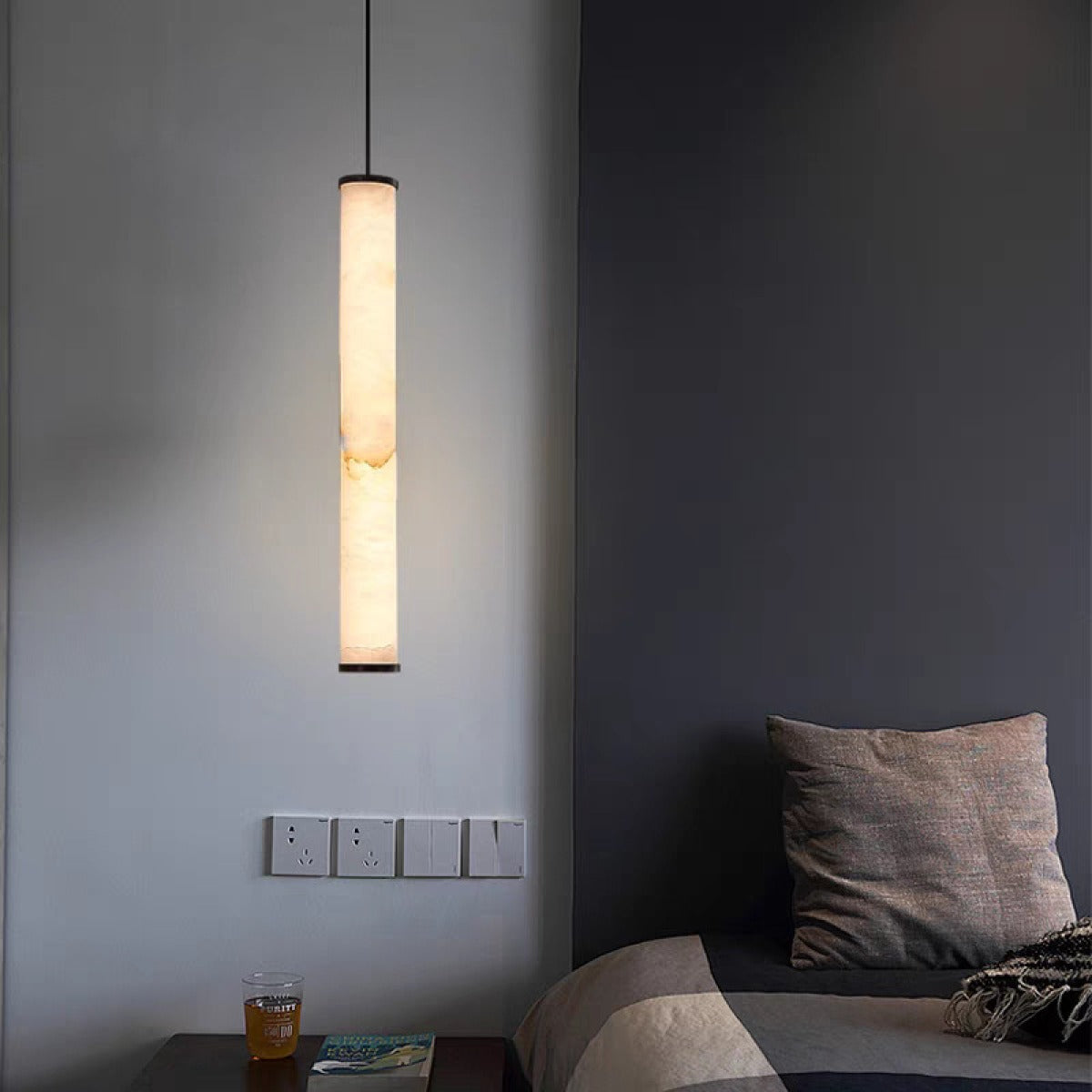 Kim – Lampe Suspendue Nordic avec Marbre
