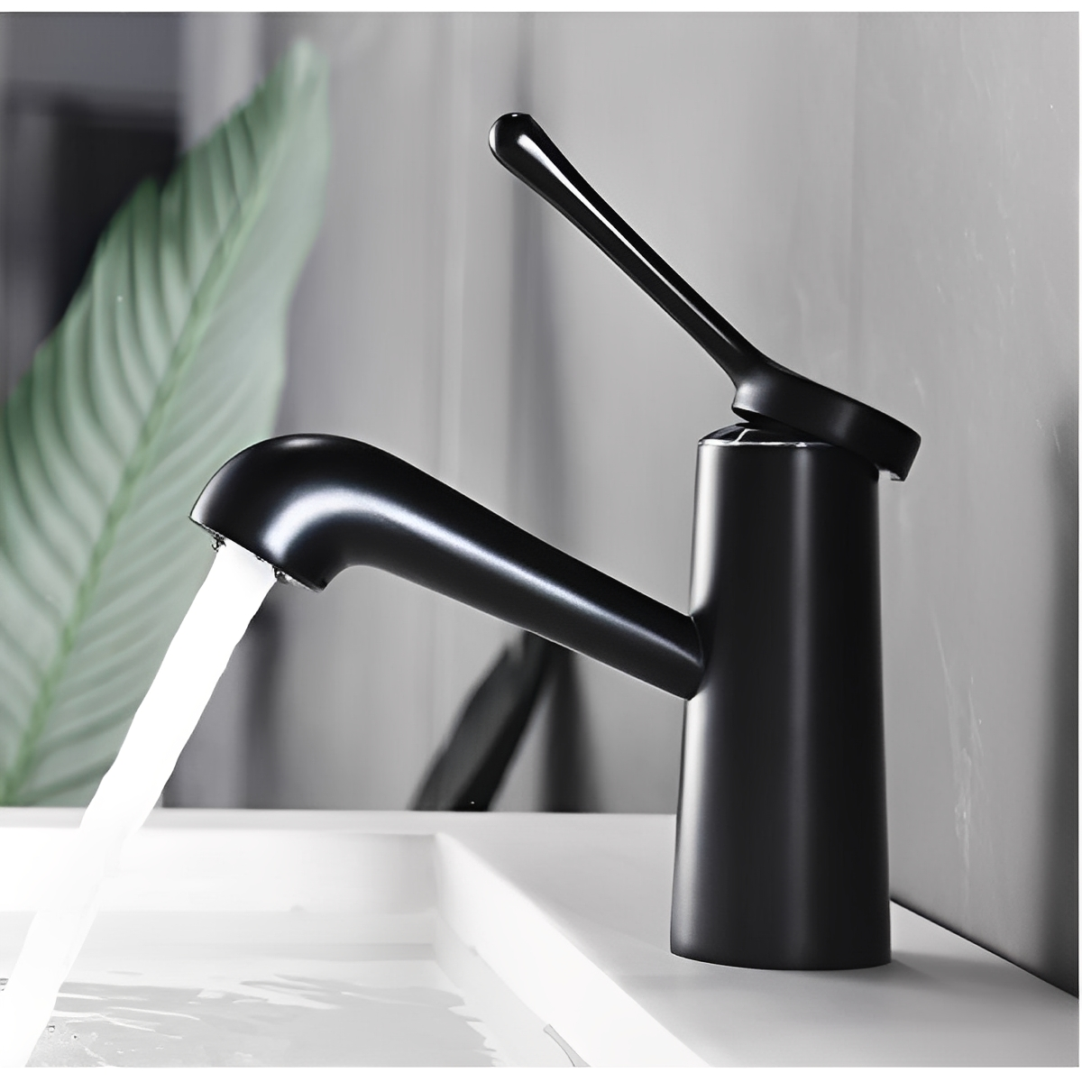 Kevin – Robinet de lavabo en cuivre de pointe