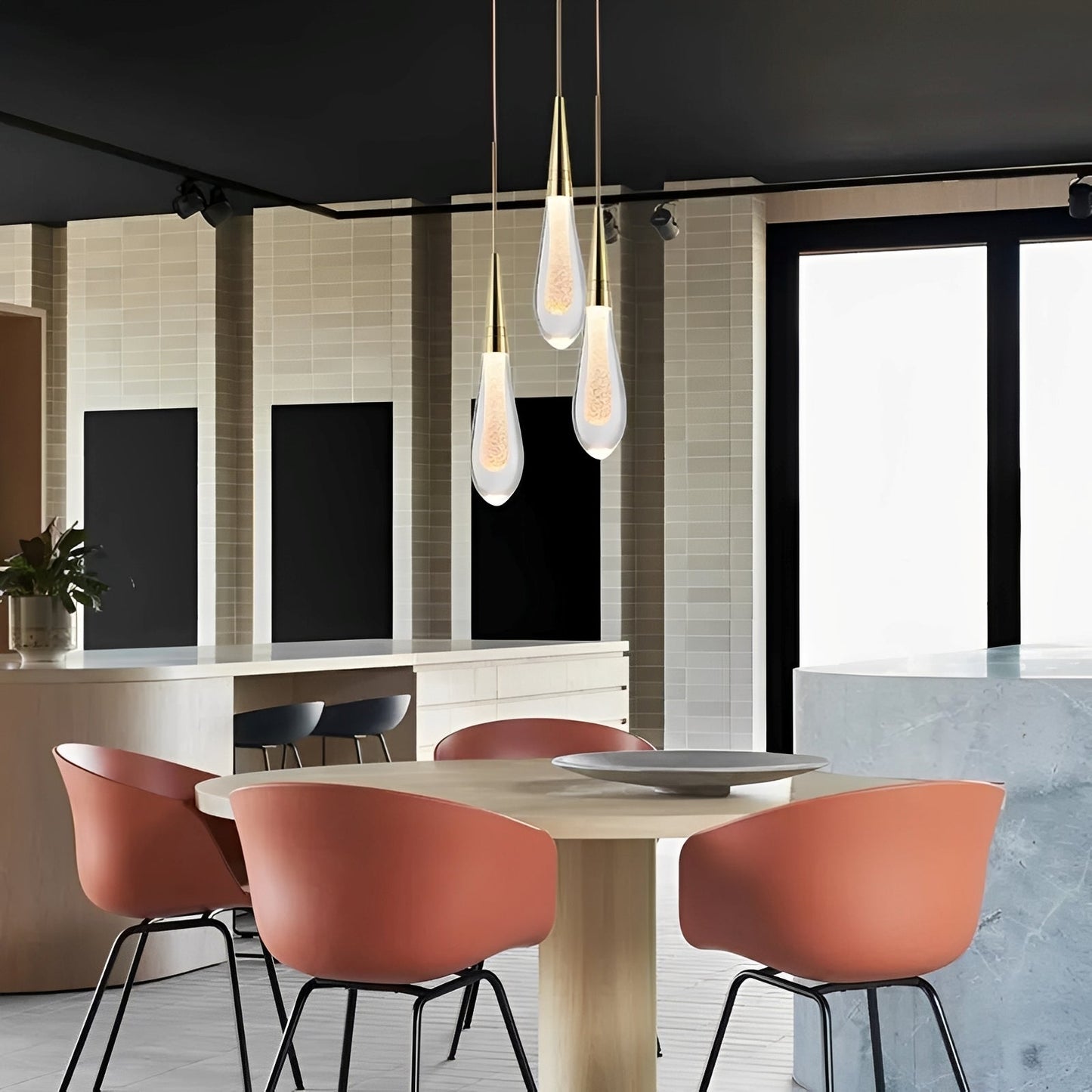 Jamie – Lustre en cristal postmoderne