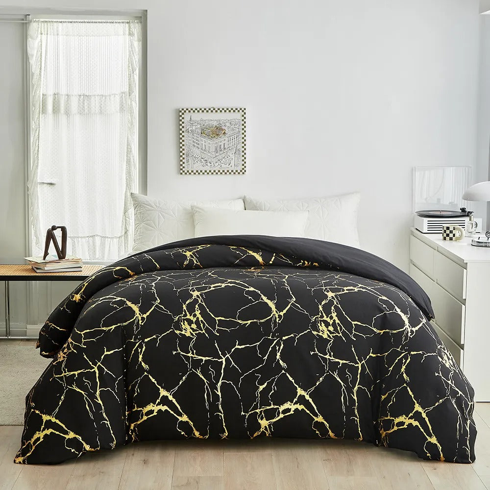 Serena – Parure de lit douce comme de la soie pour un confort de sommeil luxueux
