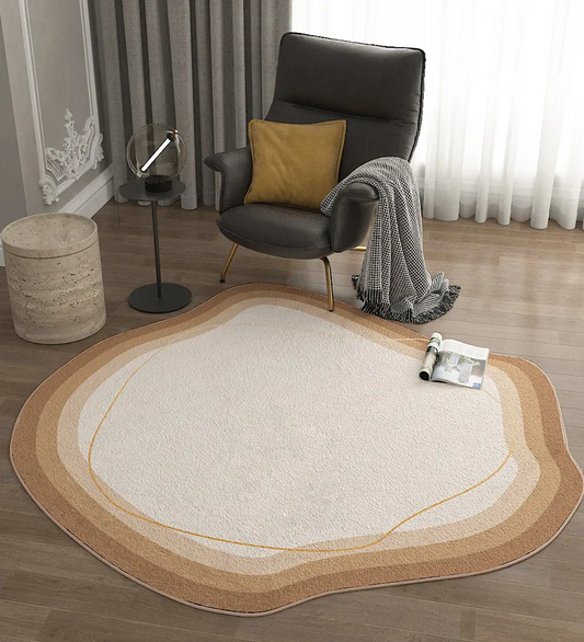 Ivara – Tapis en peluche géométrique
