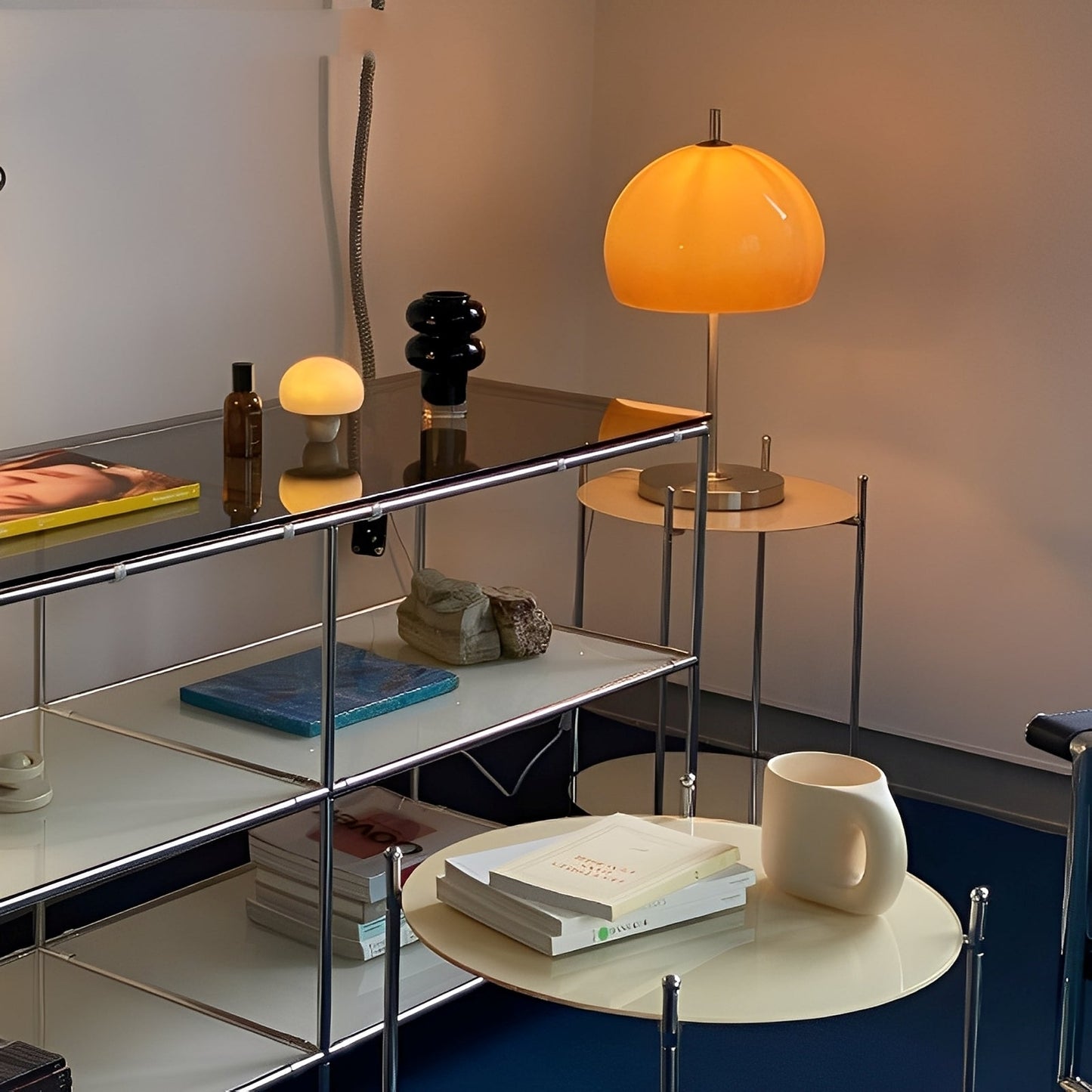 Marcel – Lampe de Table Champignon Rétro