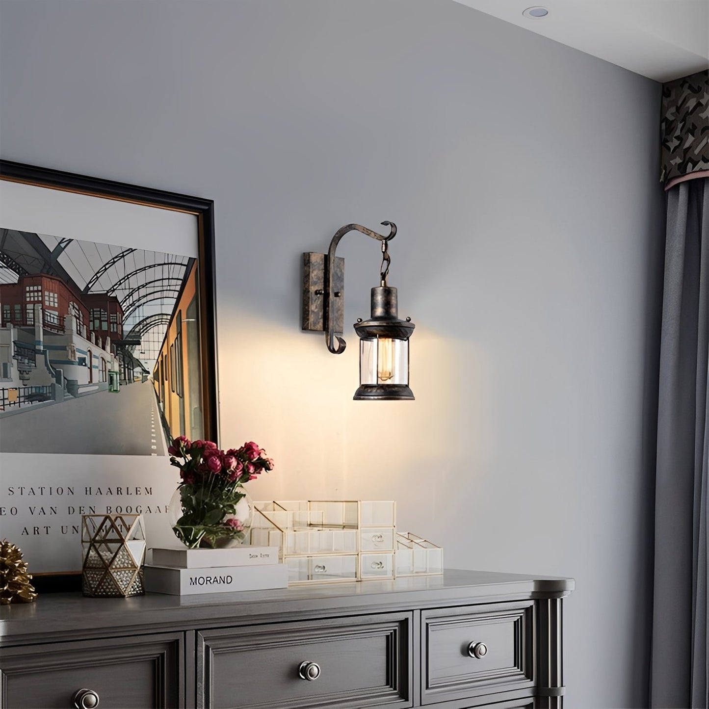 Lukas – Lampe murale en style industriel rétro