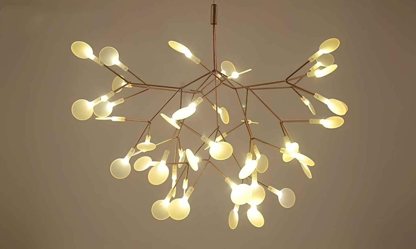 Eirik – Suspension design en branche de feuille nordique