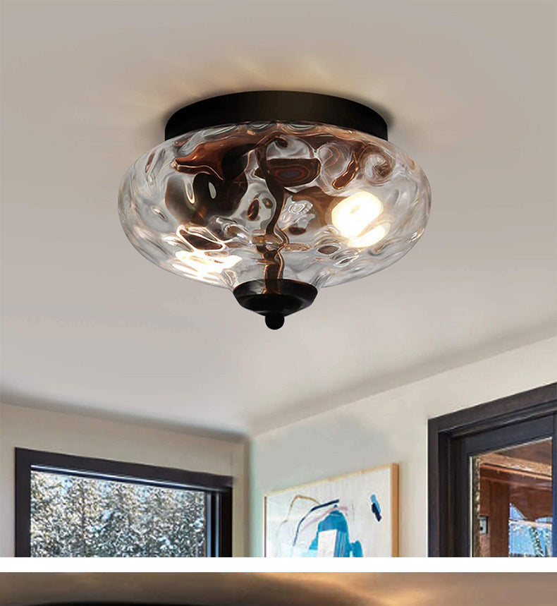 Nero – Plafonnier en verre minimaliste moderne