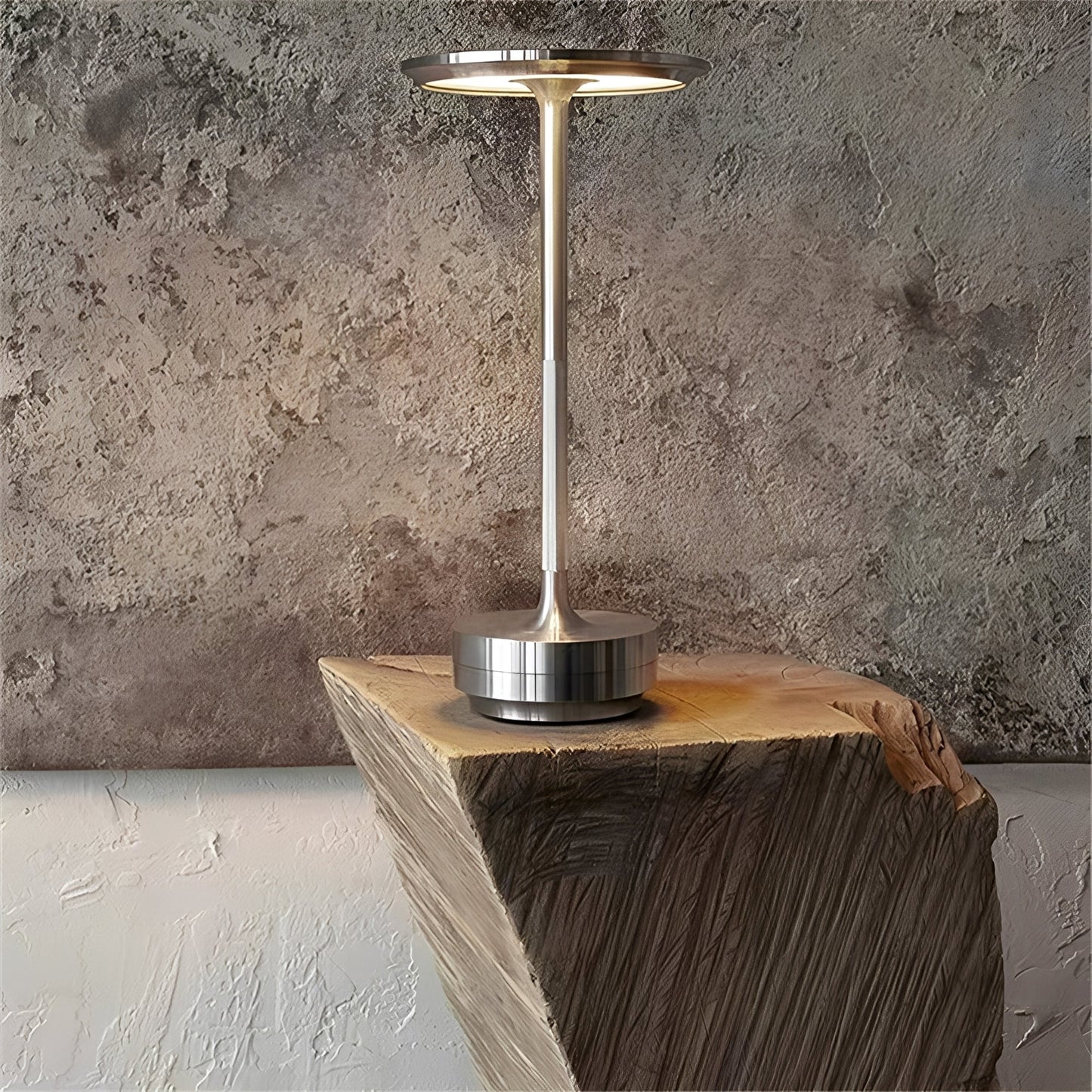 Lucina – Lampe Cristal Champignon Créative avec Fonction Dimmable