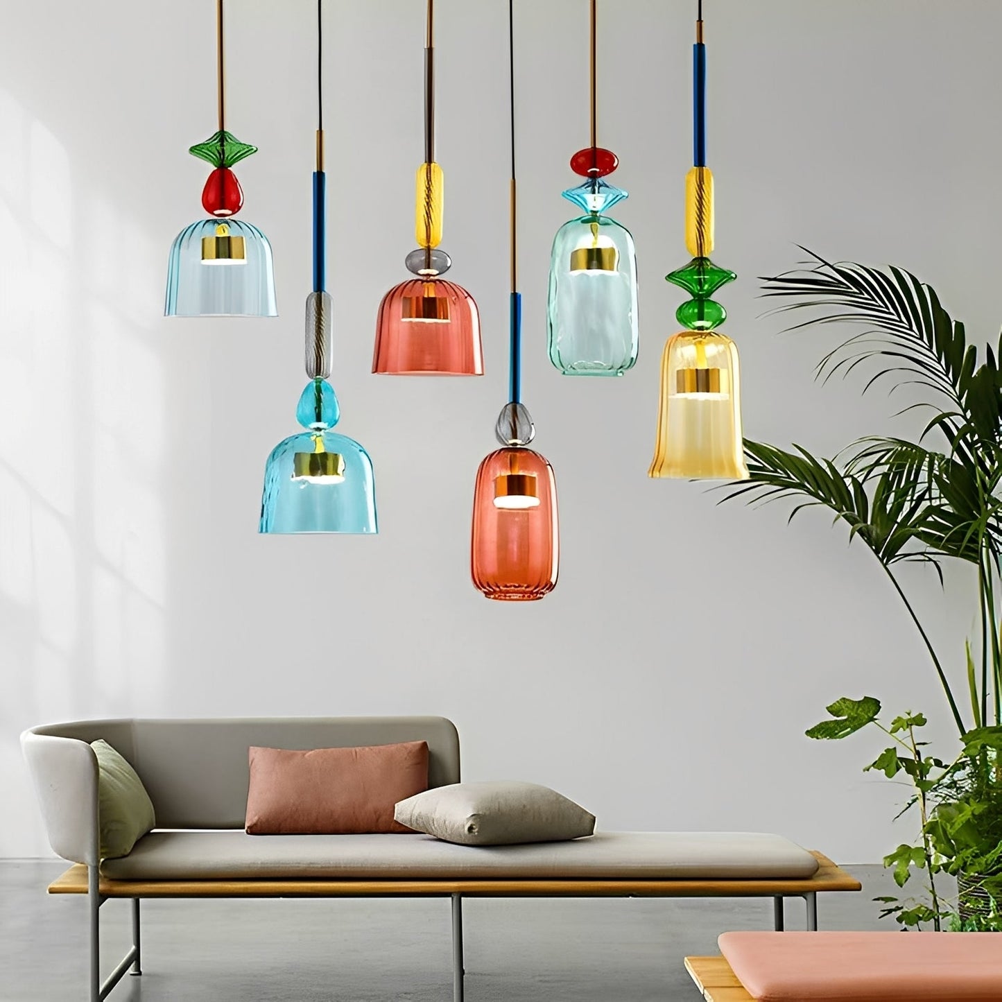 Liv – Suspension rétro macaron dans le style nordique