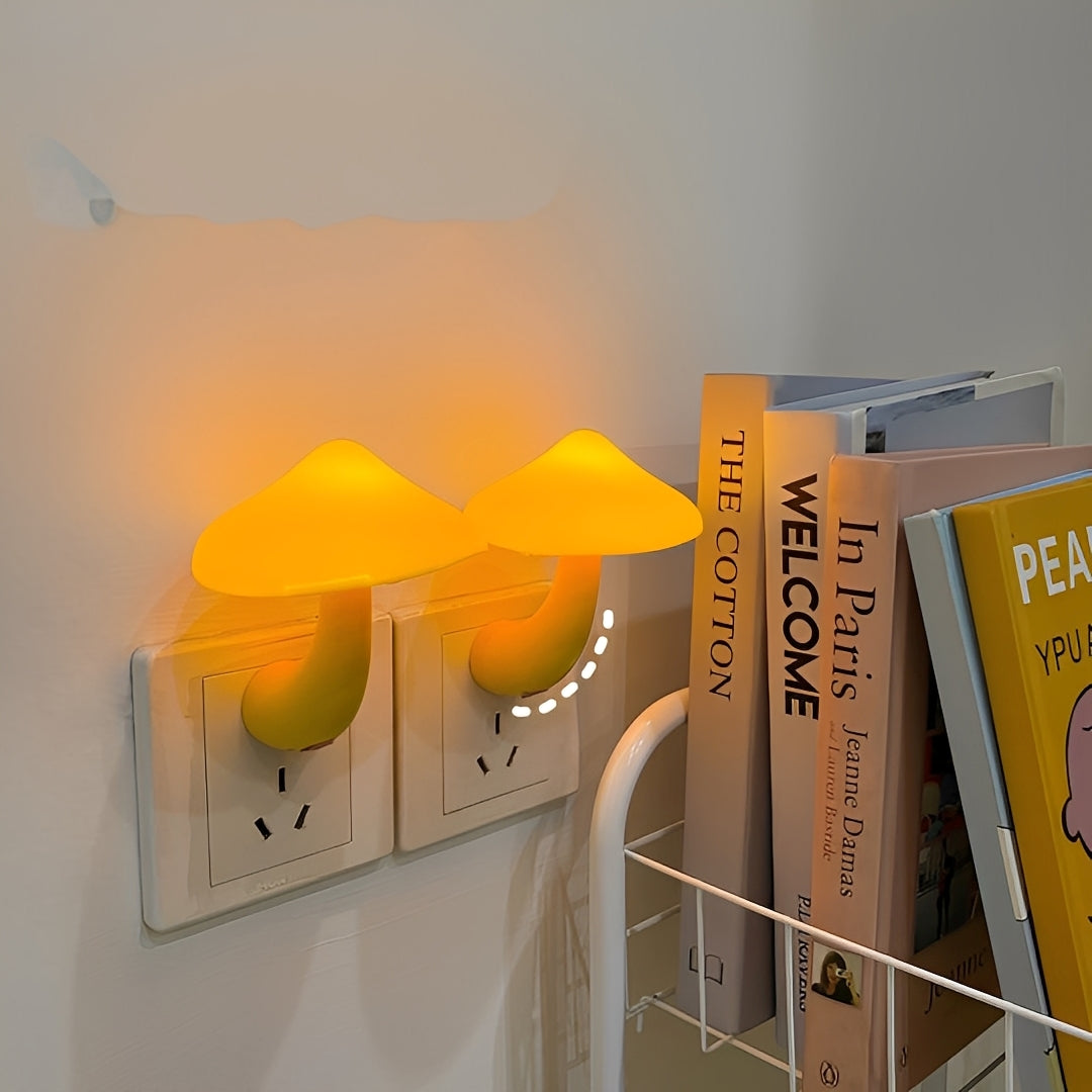Mushin – Petite lampe de nuit LED en forme de champignon