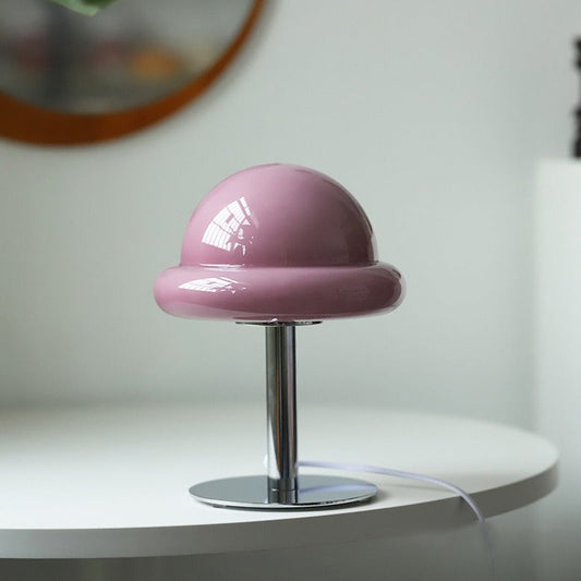 Amira – Lampe en Verre Champignon
