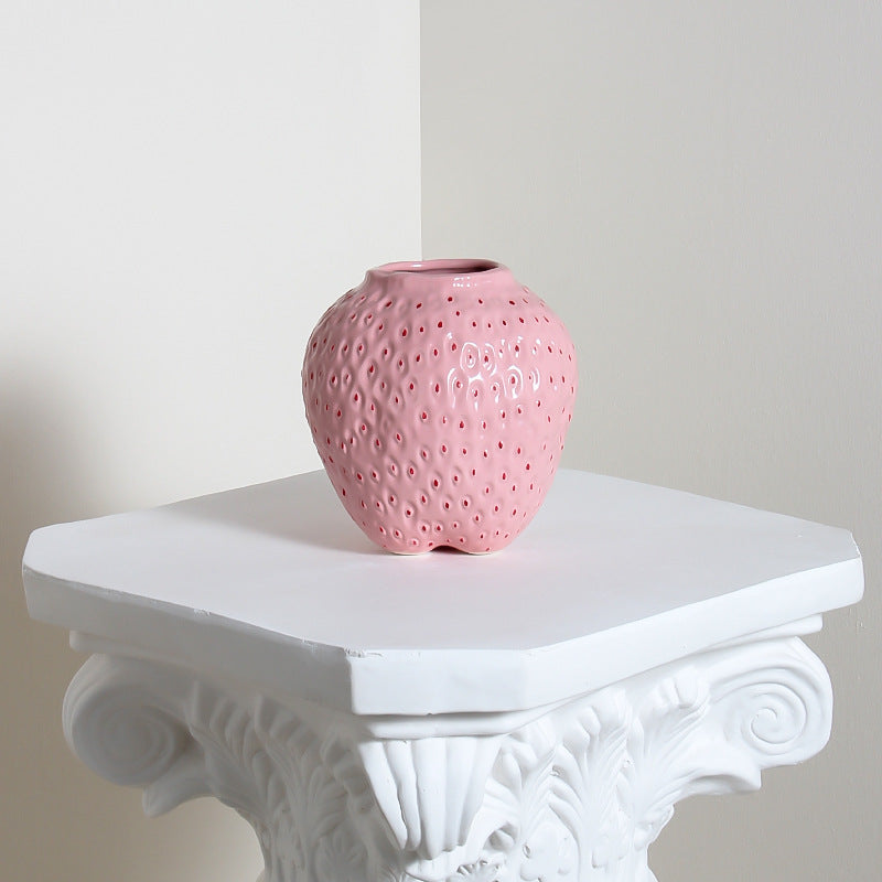 Hannah – Vase décorative Fraise