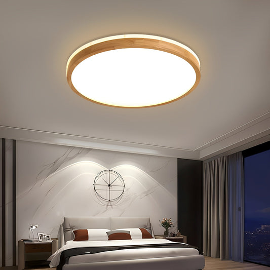 Arvid – Lampe de plafond LED en bois