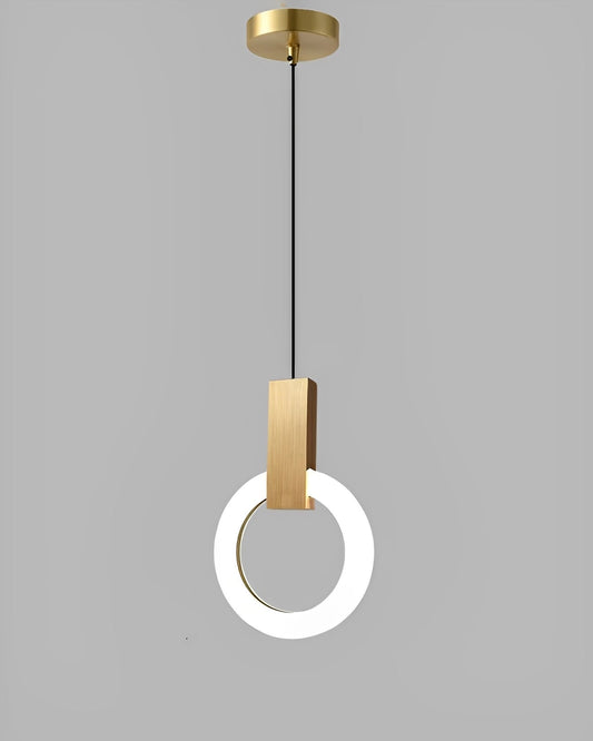 Liv – Lampe suspendue minimaliste style nordique avec LED