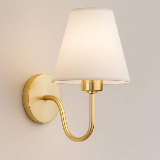 Erik – Lampe murale en tissu moderne