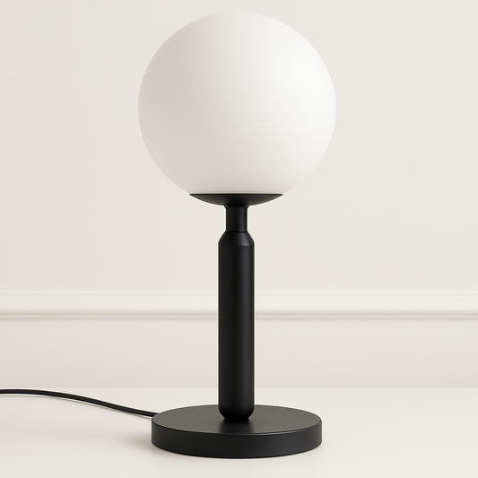Lilith – Lampe de chevet en verre minimaliste
