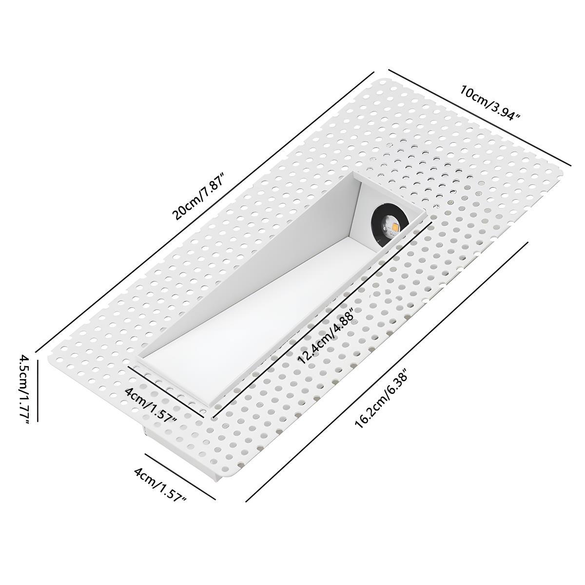 Zak – Lampe Murale LED Minimaliste