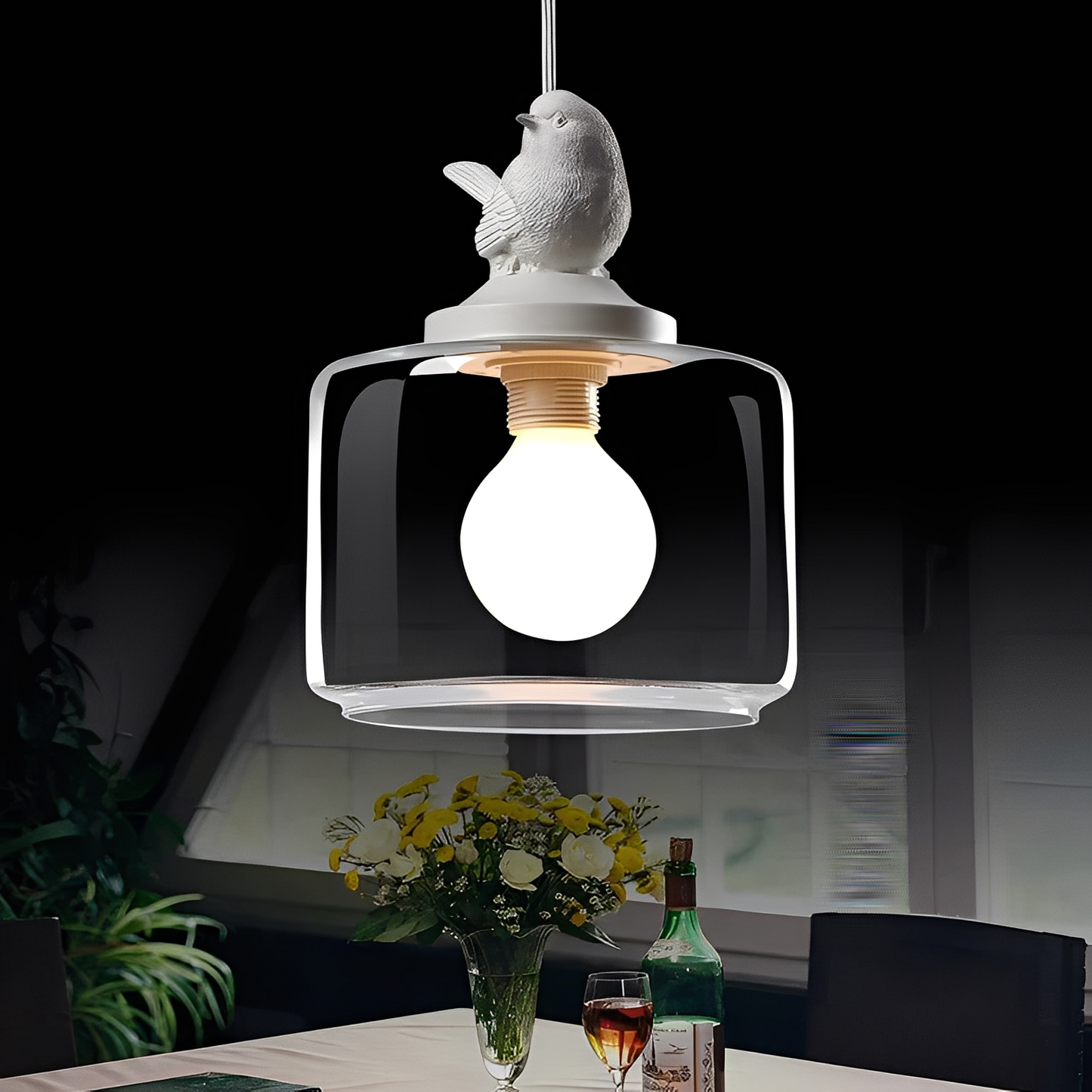 Aurel – Suspension d'oiseau designer
