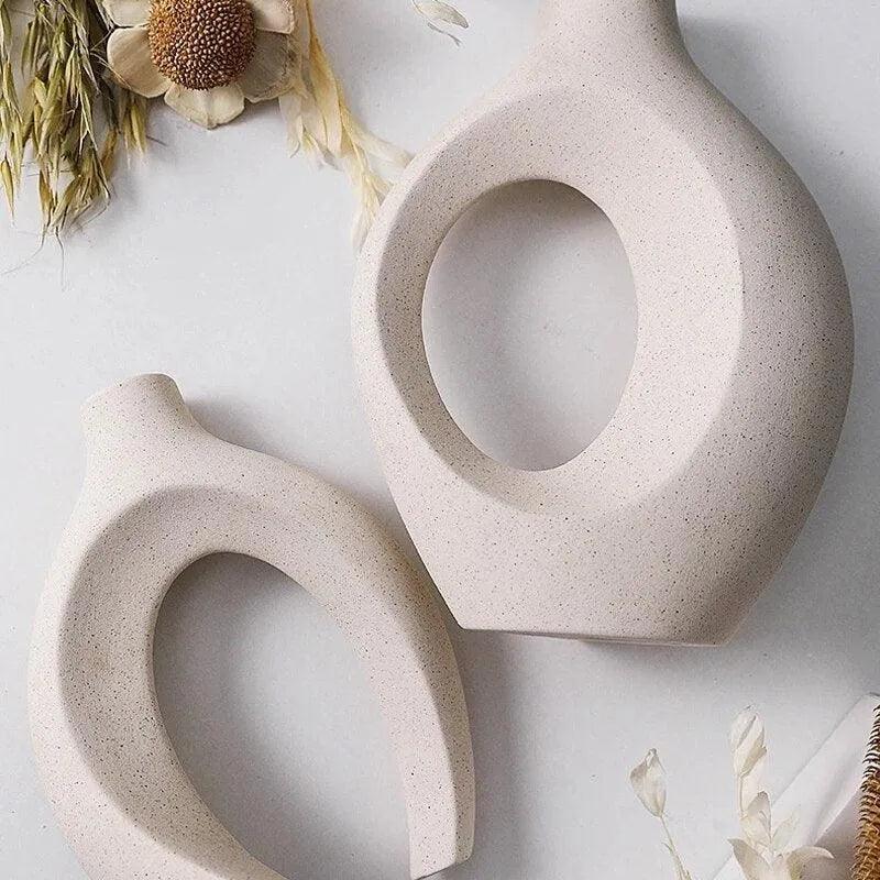 Noemi – Ensemble de vases en céramique européenne
