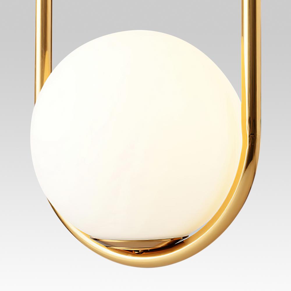 Bolzico – Suspension simple en verre sphérique