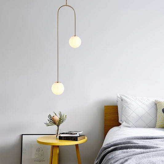 Harry – Suspension minimaliste en verre boule pour bougie
