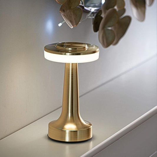 Zamira – Lampe de table rechargeable en forme d’haltère