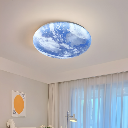 Kris – Moderne Lune-Ronde LED-Plafonnier