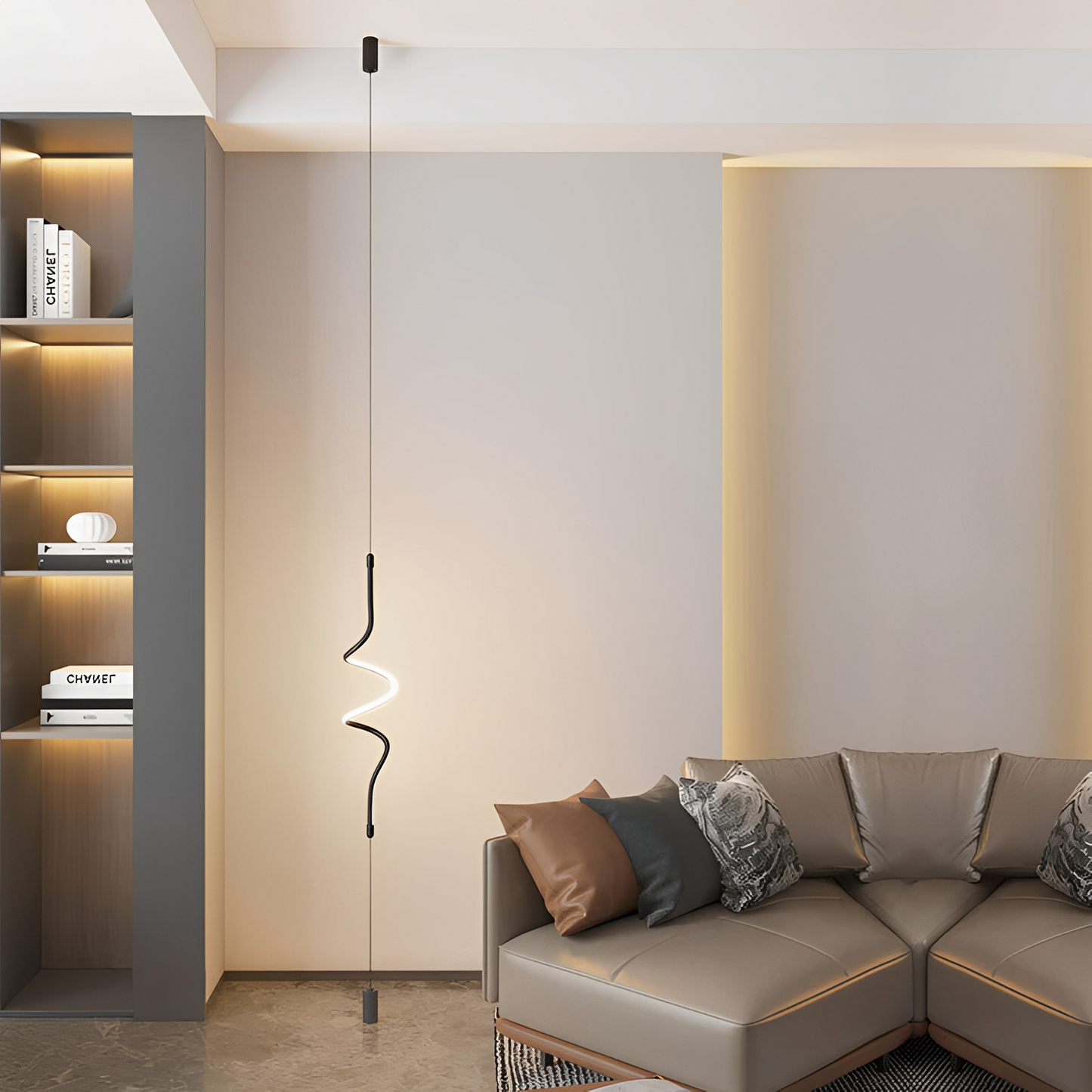 Norell – Lampadaire d'ambiance moderne