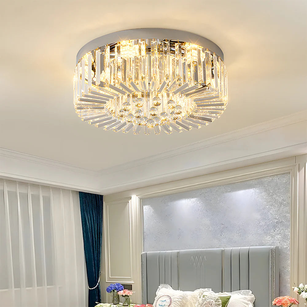 Vela – Plafonnier Cristal Moderne
