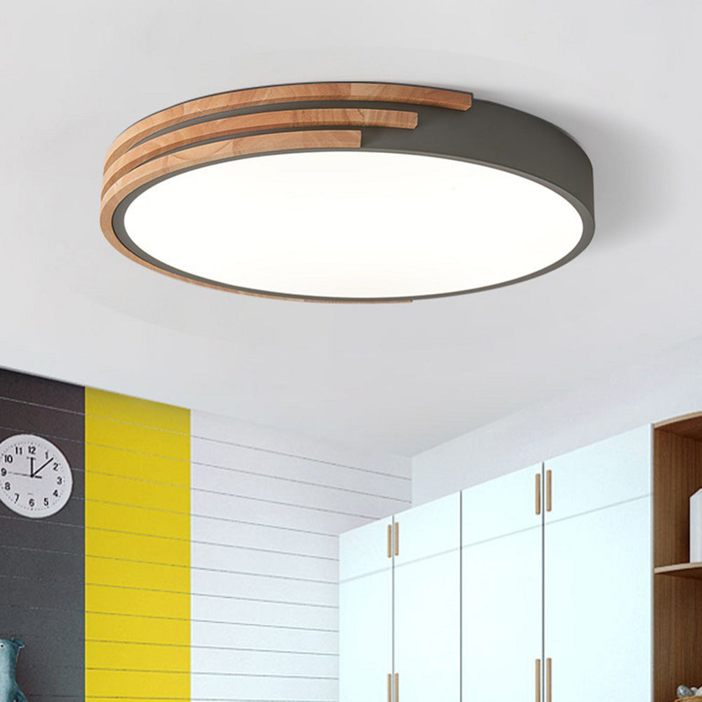 Reyo – Lampe de plafond LED ronde