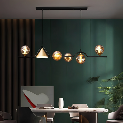 Nordvik – Suspension Nordique Multilampe