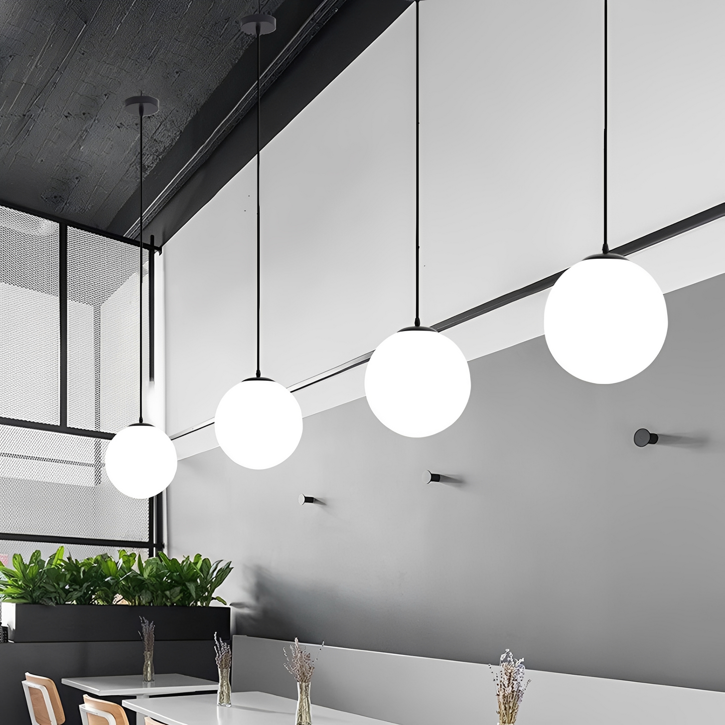 Delio – Suspension en verre simple