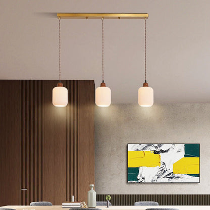 Celesta – Suspension en céramique blanc pur
