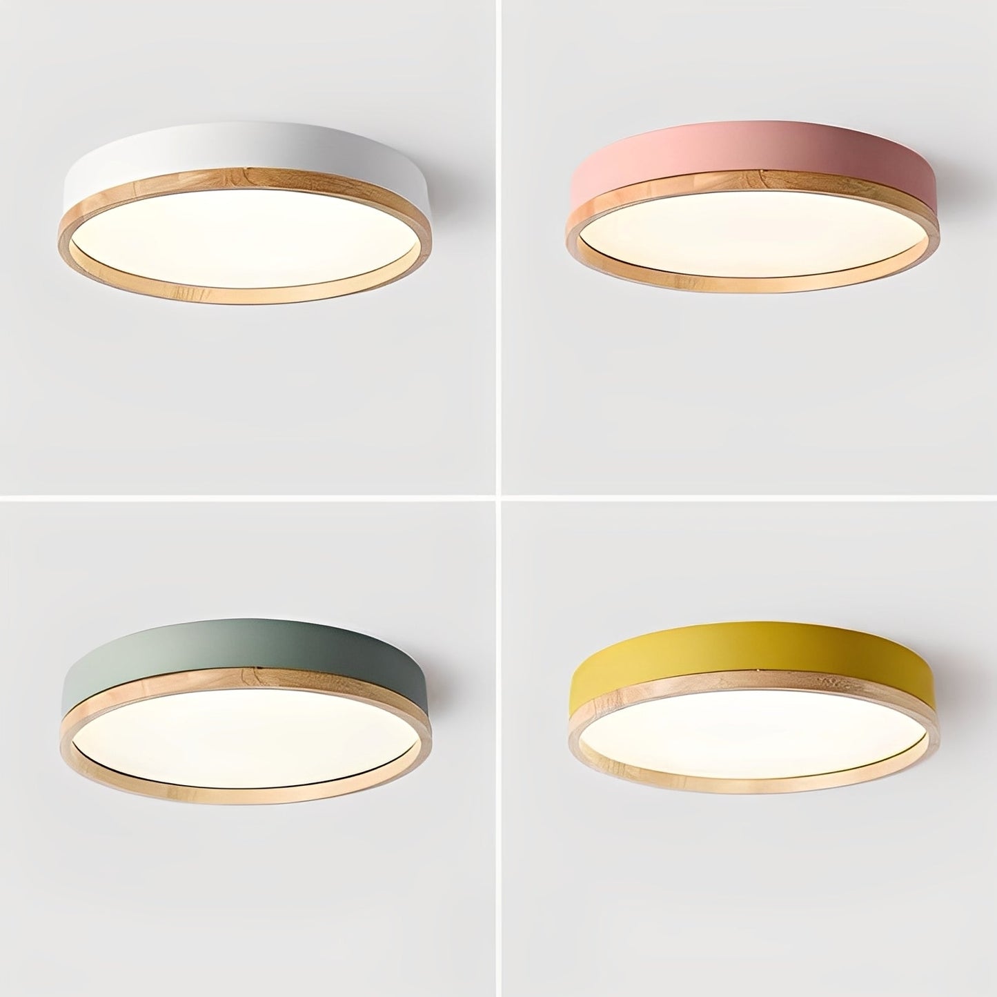 Chiara – Ronde Acrylique Plafonnier