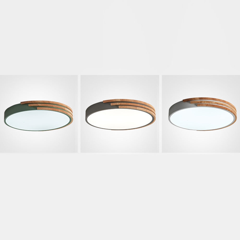 Reyo – Lampe de plafond LED ronde