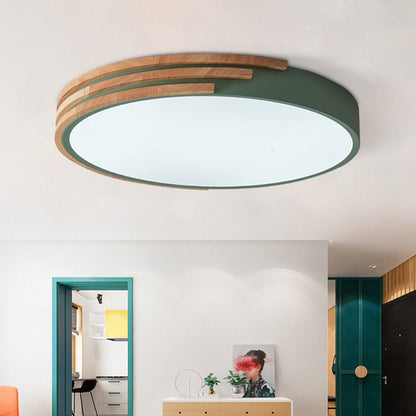 Reyo – Lampe de plafond LED ronde