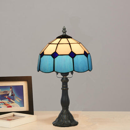 Seraphina – Lampe de table en verre Tiffany vintage
