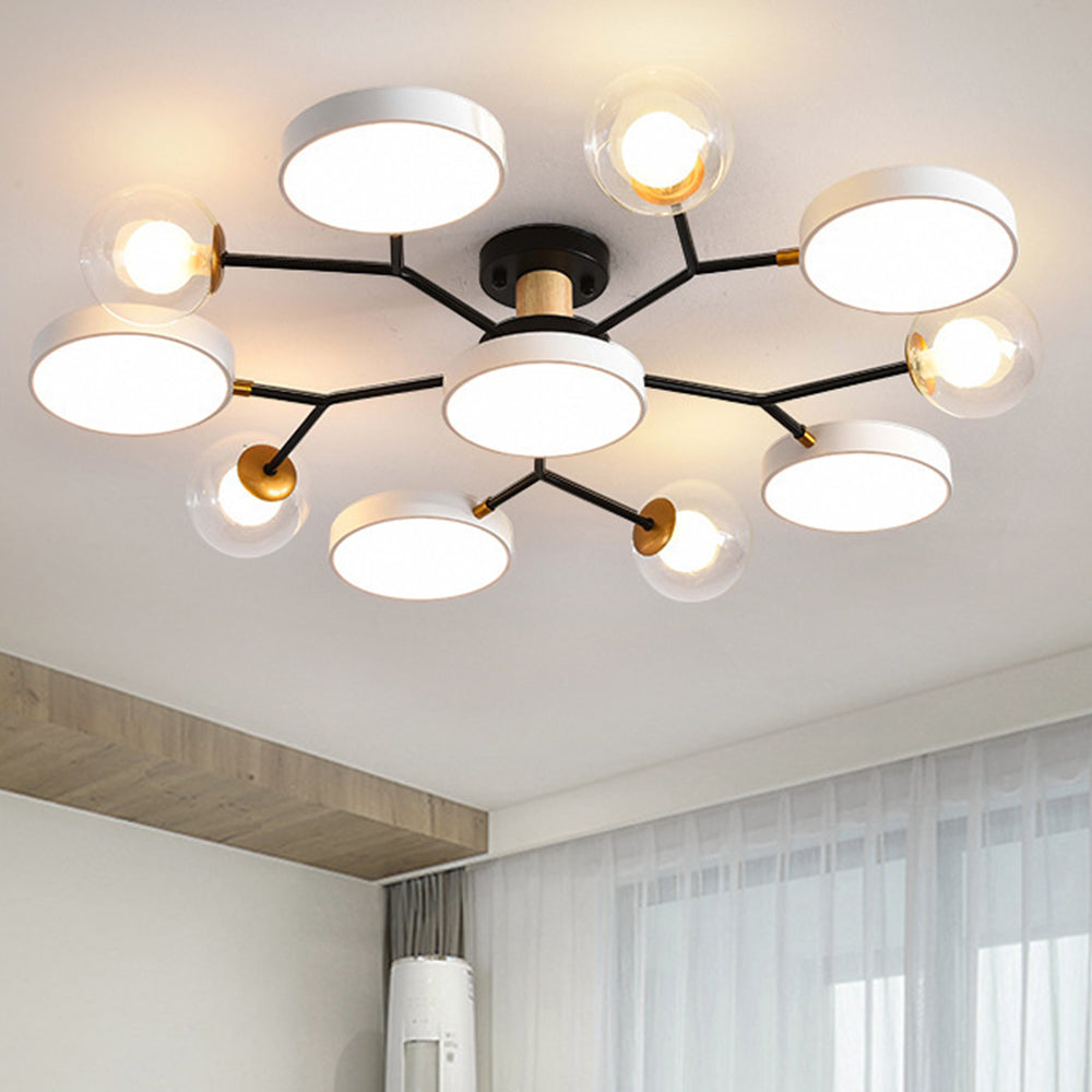 Darren – Lampe de plafond LED en design Branch