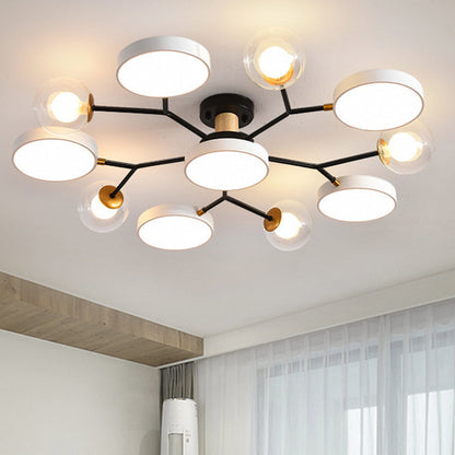 Darren – Lampe de plafond LED en design Branch