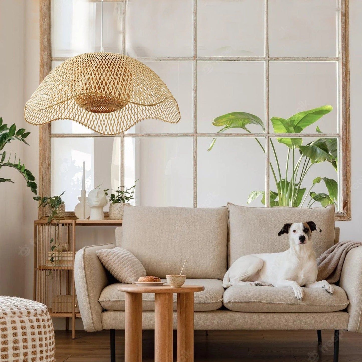 Mei – Lampe artisanale en bambou