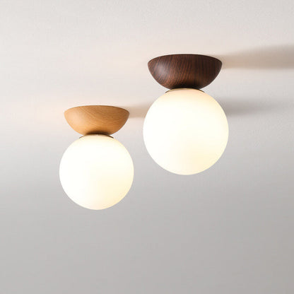Nivara – Moderne Plafonnier en Bois