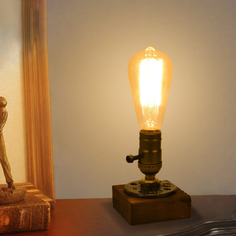 Coralie – Lampe de table rétro en fer