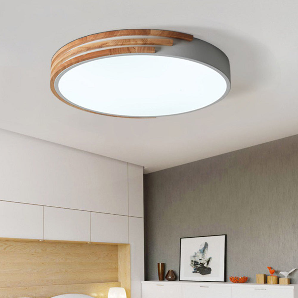 Reyo – Lampe de plafond LED ronde